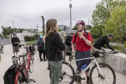 'Breakfast on the Bridges': a monthly Portland commuter tradition